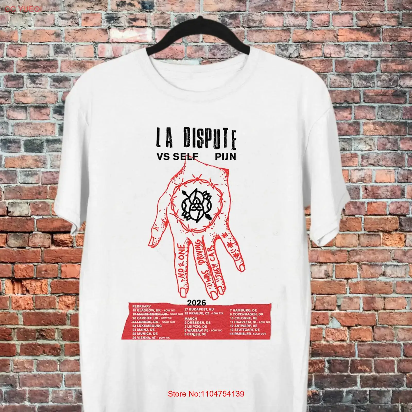 Футболка La Dispute Band Rock – обзор и цена Vintage Fashion La
