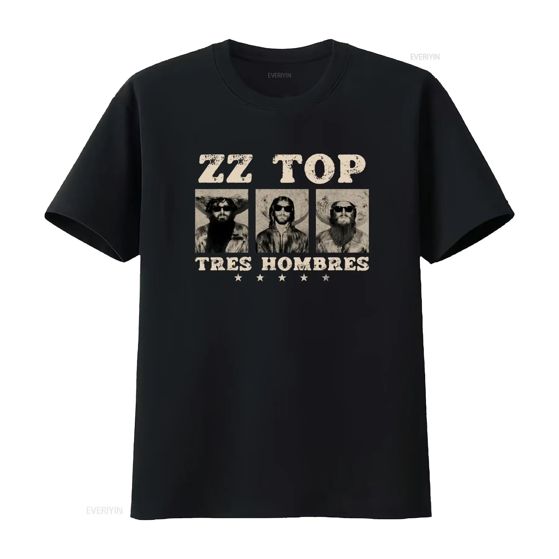 Футболка Tres Hombres ZZ Top R – обзор и цена Vintage Fashion La